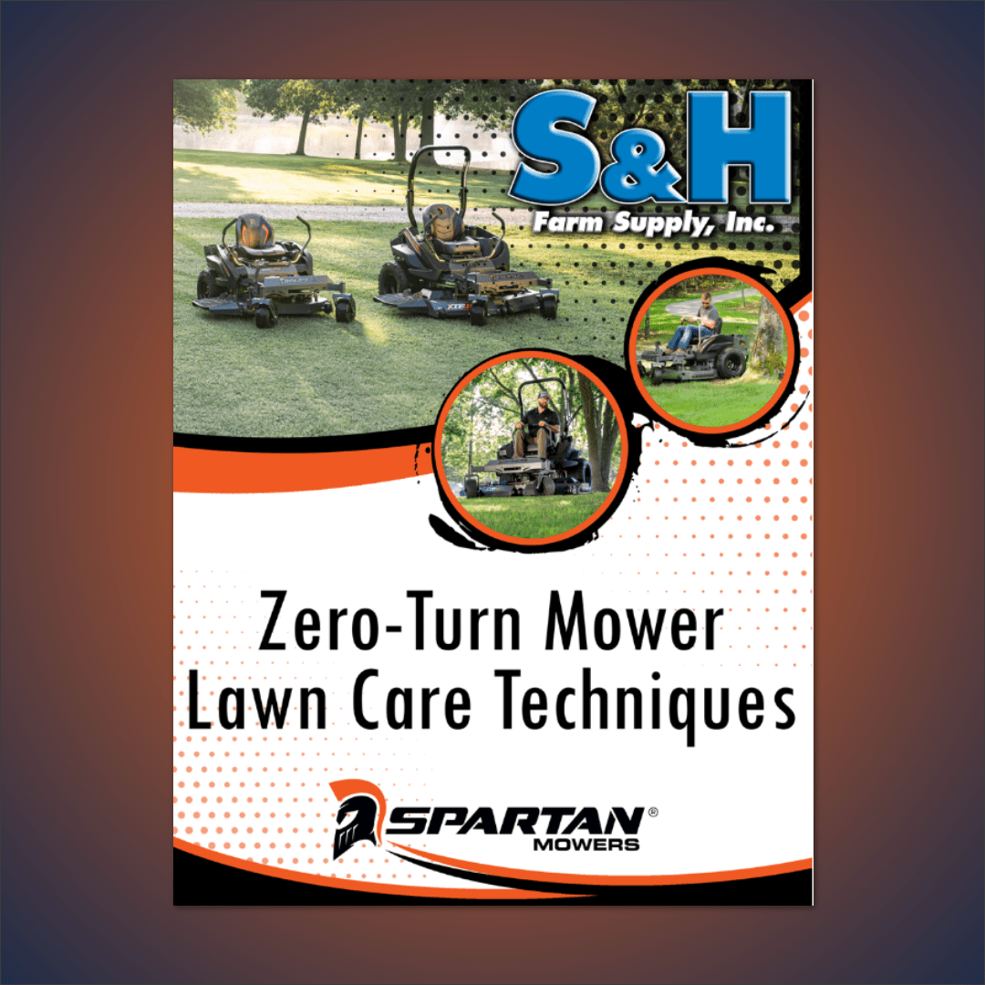 zero turn mower lawn care techniques